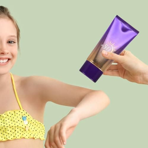 Purple Liquid Sunscreen Broad Spectrum Face Body — view 5