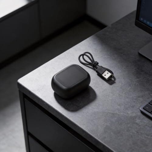 Wireless Earphones with AI Voice Translator for Travel(Black No Translation)