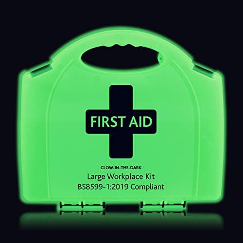 Reliance Medical Large Glow in The Dark First Aid Kit in Aura Box, 1.8 kg, 5-Count