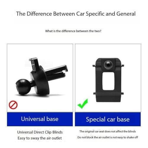 ZcsfcpA Car Phone Holder, Air Vent Holder,Dashboard Bracket,for BMW 5 Series 6CT 2018-2020 — view 2