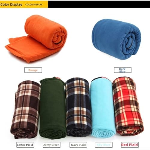 Fleece Sleeping Bag Liner for Camping and Hiking Travel — view 6
