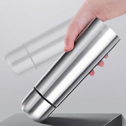 Insulated Thermal Bottle With Cup Stainless Steel Coffee Flask For Hot And Cold Drink,Vacuum Insulated Tumbler Water Bottle,Double Walled Sport Travel Mug (500ml) — view 5