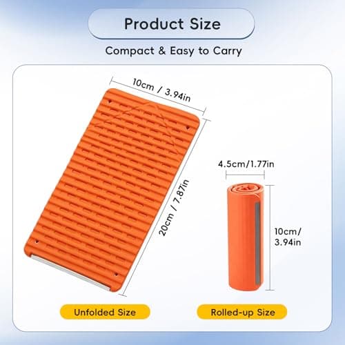 QCGNIUI Portable Foldable Silicone Phone Holder, Anti Slip Phone Holder Desk Flexible Rollable Silicone Multi Angle Adjustable Phone Stand for Mobile Phones & Tablet, 1PCS — view 2