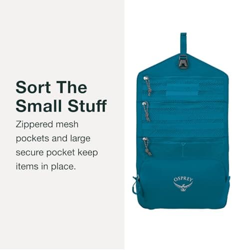 Osprey Ultralight Organiser, Roll, 1L, Waterfront Blue — view 4