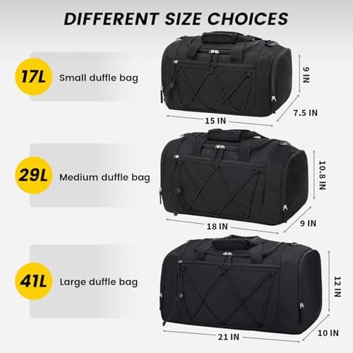 Vorspack 21 Inches Gym Bag for Men, Duffel Bag with Shoe Compartment — view 2