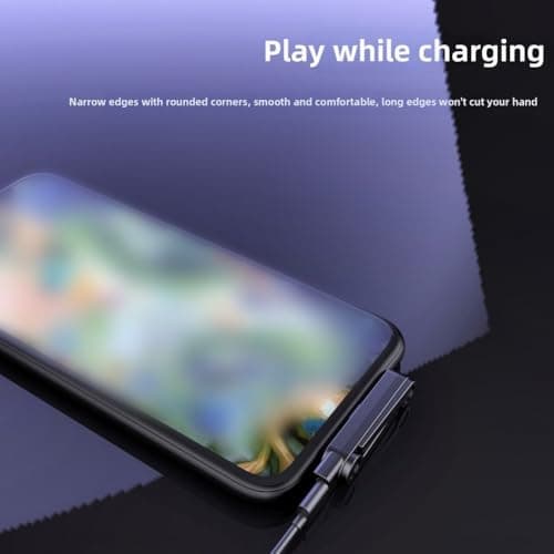 Invisible Phone Stand Charging Cable, 240W USB-C Fast Charger, Built-in Folding Phone Stand For Travel Gaming Office, Compacts Power Adapter(Orange) — view 2