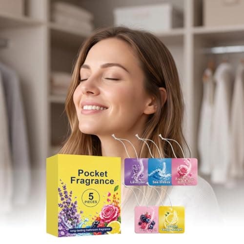 Home Fragrance Sachets 5 Pack Odor Eliminator Air Freshener Fragrance — view 3