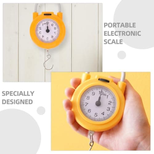 2pcs Mini Luggage Weighing Scale with Hook 10kg Compact Travel — view 4