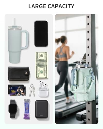 Sportsnew Stanley Tumbler Carrier Insulated Magnetic Water Bottle Bag — view 3