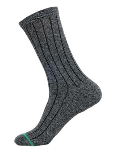 Insect Shield Traveler Socks With Permethrin Bug Repellant - Protective Clothing for Men & Women, Charcoal, Large (Pack of 2)