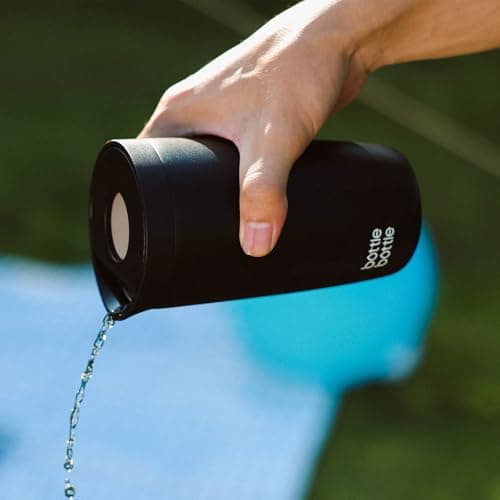 BOTTLE BOTTLE Travel Mug (Black, 350, Milliliters) — view 6