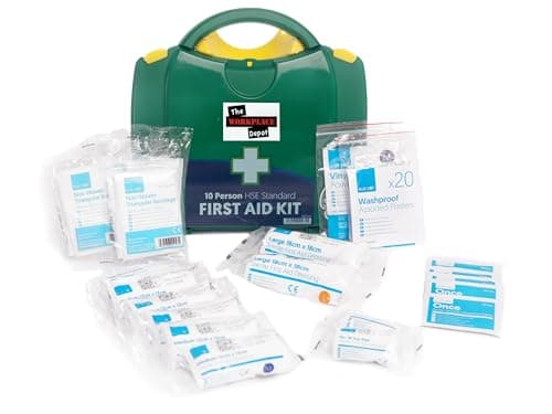The Workplace Depot Statutory First Aid Kit, 10 Person, HSE Compliant — view 4