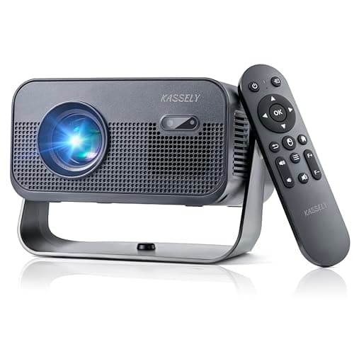 Portable Mini Projector, 720P Native HD with WiFi 6 & Bluetooth 5.2, 4K — view 2