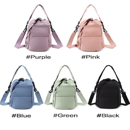 mmfLyuLD Insulated Water Bottle Carrier Bag, Portable Sports Water Bottle with Adjustable Strap, Insulated Waterbottle Holder Bottle Pouch Holder with Phone Pocket for Outdoor Sports Travel (Purple) — view 5