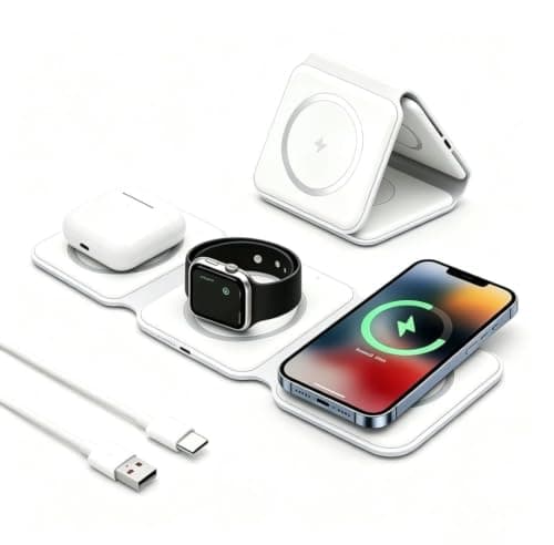 3 in 1 Wireless Charging Station for Apple Devices Foldable Travel Fast — view 6