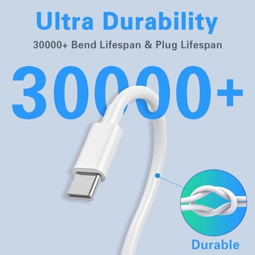 Gartmost 5Pcs USB C to USB C Fast Charging Cable, Data Transfer【5x200CM】 — view 5