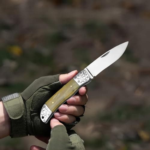 Multitool, 5-in-1 Multi-Function Tool Portable Folding Tool(with Leather Cover), Cool Carabiner Keychain Pocket Keychain,EDC Gadgets Outdoor Camping, DIY, Gift for Men — view 5