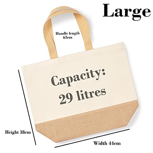 Leopard Print Name Personalised Beach Bag, Womens Shopping Bag Gifts for Her, Custom Multi Purpose Beach Esstentials, Accessory Travel Bags for Girls, Small, Natural — view 3