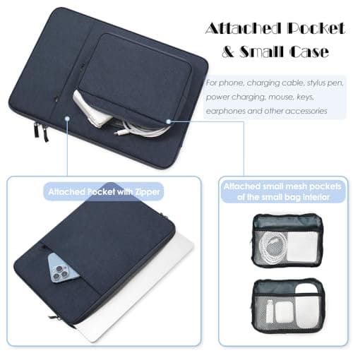 ProElife 13-Inch Laptop Sleeve for MacBook Neo & MacBook Air 13.6 M5/M4 — view 3