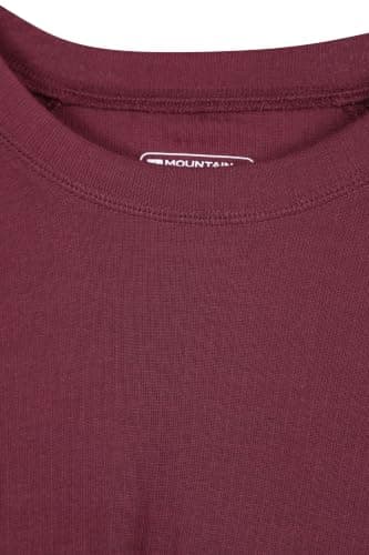 Mountain Warehouse Talus Mens Isotherm Base Layer Top Burgundy XL — view 5