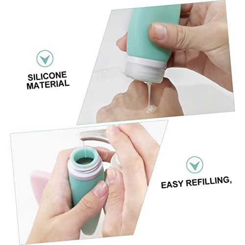 Silicone Refillable Lotion Containers 38ml 4 Pack for Travel — view 5
