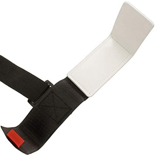 CampTeck U6893 - Adjustable Ski Carrier Strap Over Shoulder Holder for Skis and Poles - Cushioned Foam and Hook & Loop Fasteners, Easy Carrying, Transporting, Travel and Storage - Black — view 3