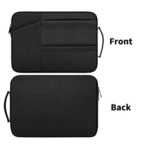 Drawing Tablet Protective Travel Case Compatible with Xp-pen Deco01 V2, Deco03, Star03, Deco Pro Small, Ugee M708, GAOMON M106K, Huion HS611 Graphics Tablet Storage Sleeve (Black) — view 6