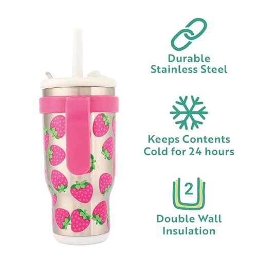 Polar Gear 520ml Travel Insulated Tumbler with Straw and Lid - Spill-Proof — view 5
