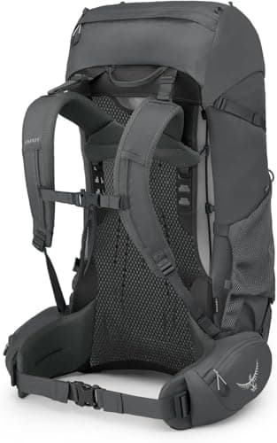 Osprey Rook Men's Backpacking Pack, 65L, Dark Charcoal/Silver Lining — view 6