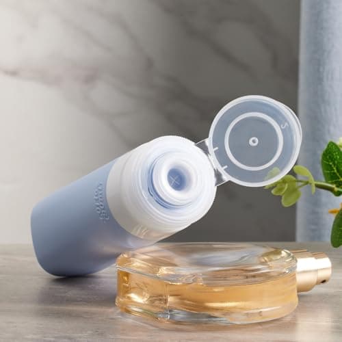 INSFIT Silicone Travel Bottles Set, 6 Pack Toiletry, Leakproof Travel Accessories for Women, Airplane Essentials — view 2
