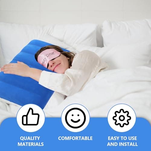 Baieye Camping Pillow 4 Pack, Inflatable Travel Pillows for Beach & Car — view 3