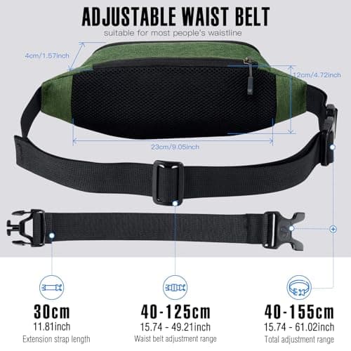 Waterfly Bumbags Waist Fanny Pack Ladies Bum Bag Men Women — view 4