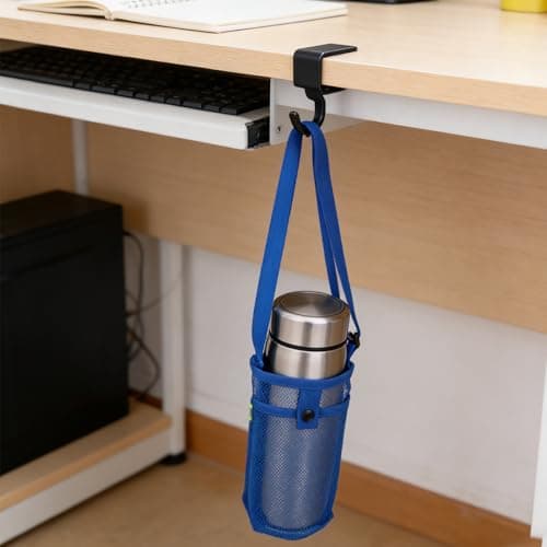 Mobestech 2pcs Water Bottle Sling Carrier with Adjustable Strap Mesh Sleeve — view 6