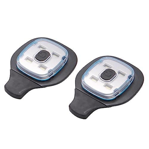 Juwacoo 2 Pcs USB Rechargeable Light for LED Beanie Hat, Replaceable Headlamp Cap DIY Hat Light, Upgraded LED Beanie Hat USB Rechargeable Light for All Types of Hats, Ideal for Work, Outdoor Activitie — view 2