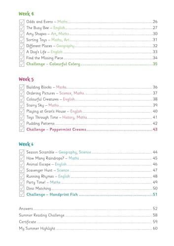 CGP Summer Holidays Activity Workbook - for kids between Reception and Year 1 (ages 4-5) (CGP Holiday Workbooks) — view 4
