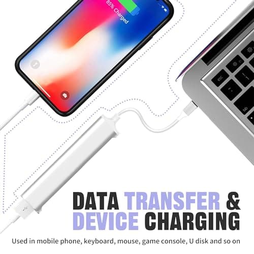 Critin USB C Hub 4-Port Adapter, for MacBook Pro/Air 2023/2022,iMac,iPad,PC — view 3