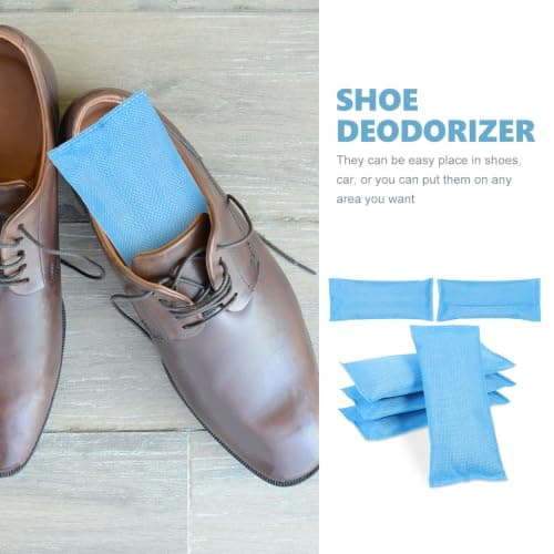 6pcs Air Purifying Bag Linen Bamboo Charcoal Odor Absorber for Shoes — view 4