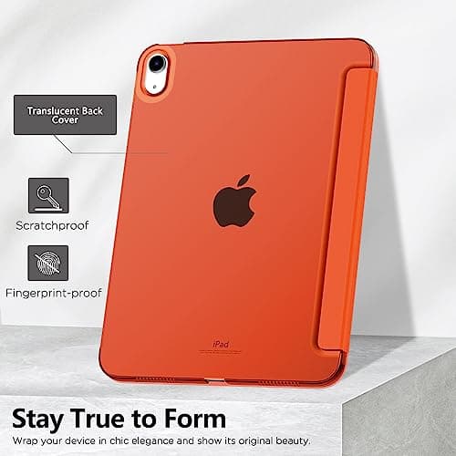 MoKo for iPad (A16) 11th Generation Case, iPad 10th Gen Case, Orange — view 6