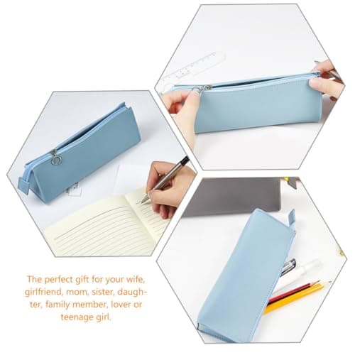Portable Travel Makeup Bag Large Capacity PU Leather Cosmetic Bag — view 3