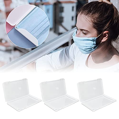 SAXOJONON Storage Box for Mouth Covers, Foldable Organizer Case, Portable Holder for Home Office Travel Car School, Reusable Eco-Friendly Gift Box — view 5