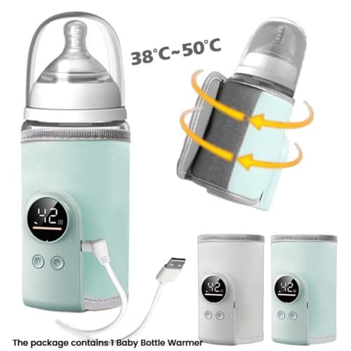 NONDK USB Baby Milk Warmer with Smart Temperature Control for Travel — view 3