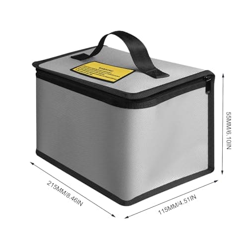 Fireproof Battery Storage Bag - Versatile Battery Safety Bag | Battery Storage Protection | Portable Wear-resistant Safety Boxes — view 6