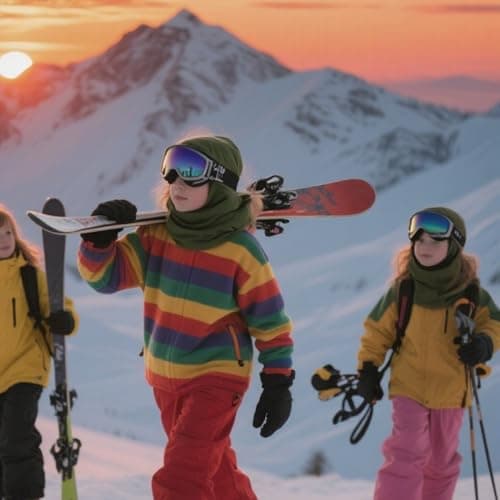 JiaYouLC 2 Pack Kids Lightweight Balaclava Childs Thin Helmet Liner Ski Face Mask for Skiing Cycling Fishing (UK, Alpha, One Size, Black + Pink) — view 5