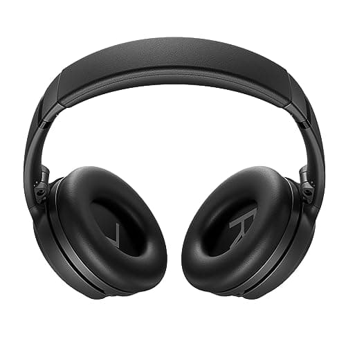 Bose QuietComfort SC Wireless Noise Cancelling Headphones, Bluetooth Over Ear Headphones with Up To 24 Hours of Battery Life, with Soft Case, Black — view 4