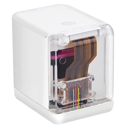 LMYYDES Portable WIFI DIY Label Printer Ink Cake Printer Color Mbrush Mini Handheld Food Bread Macaron Printer Coffee Fruit Cookies Latter Printing
