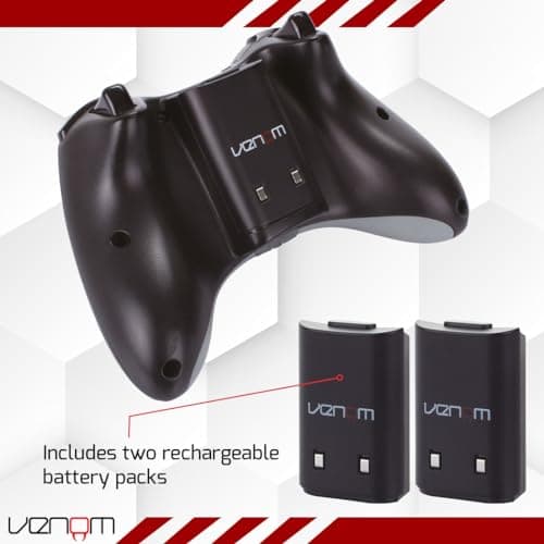 Venom Xbox 360 Charging Dock with 2 x Rechargeable Battery Packs (Xbox 360) — view 3