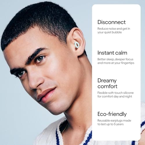 Loop Quiet 2 Ear Plugs - Ultra-Comfy Reusable Hearing Protection for Sleep — view 2