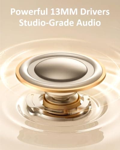 EUQQ Wireless Earbuds, Bluetooth 6.1 Hi-Fi Bass Stereo, 6 ENC Mics — view 6