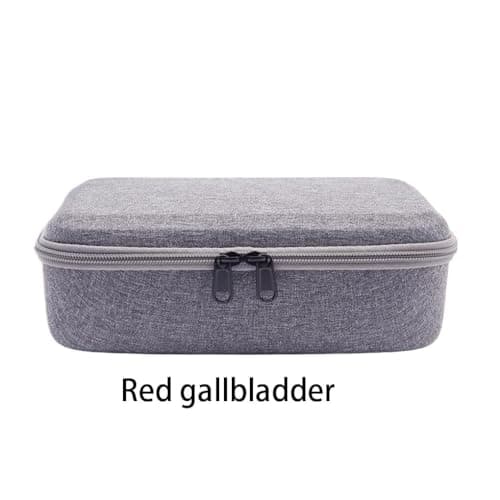 WUUISDNX Sturdy Hard Shell Waterproof Accessory Storage Box For Safe And Secure Packing Waterproof Accessory Bag OxfordCloth, Red inner liner — view 4