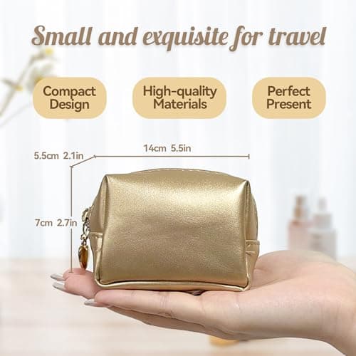 Women's First Aid Kit 120PCS Portable Set Wedding Day Emergency kit Items for Girl Lady Mother Wife Nurse for Girl Lady Mother Wife Nurse Present Set(Golden) — view 3
